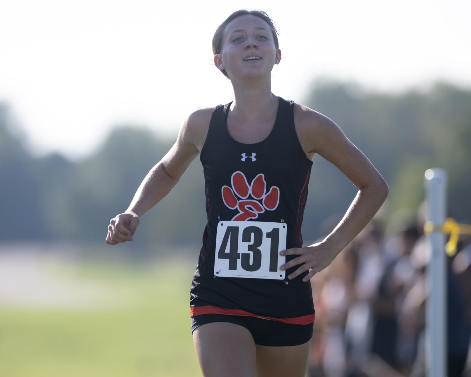 Edwardsville Invitational girls race